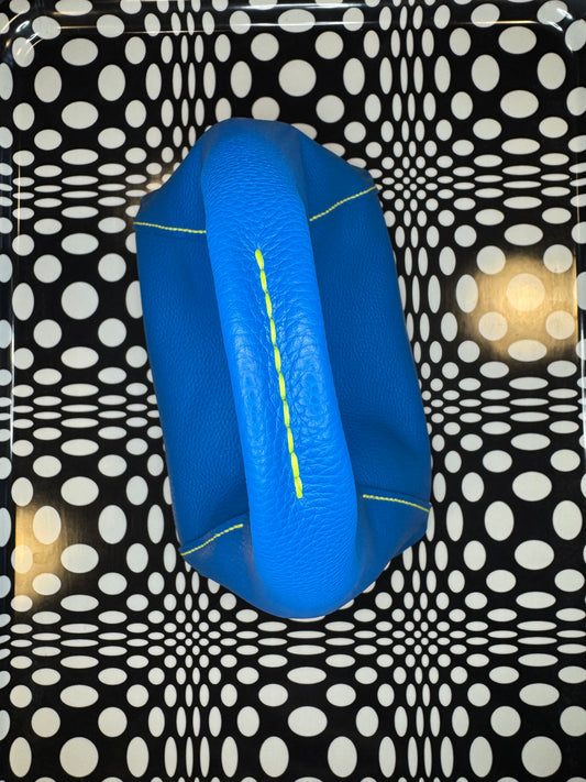 The Roxy top handle hand sewn leather bag!