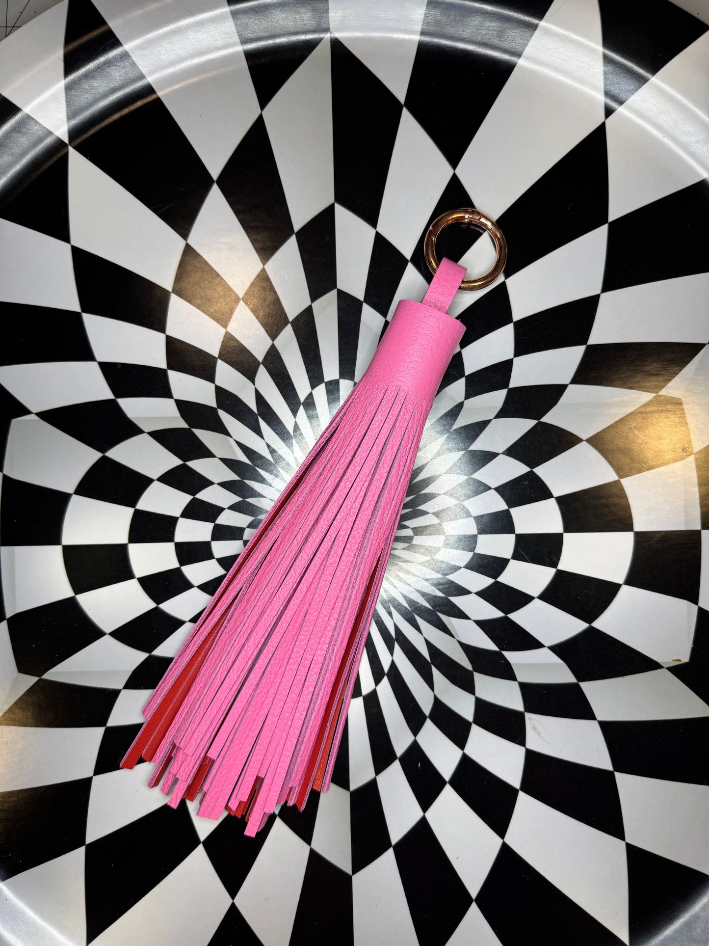 Tassel bag charms / keychains / flair! Handmade leather fringe