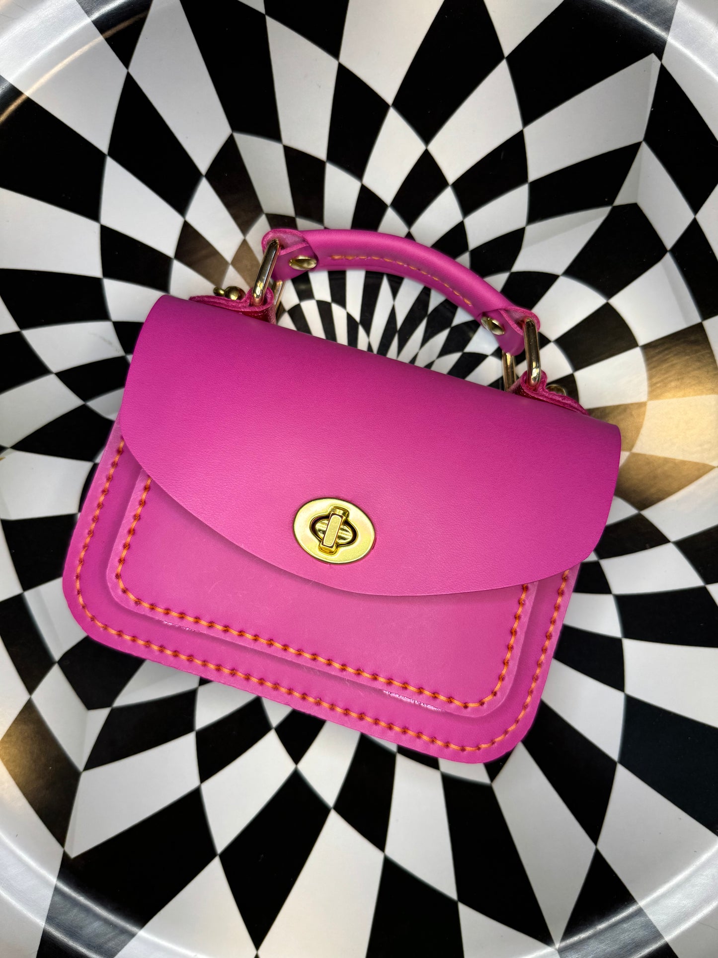 The Romy top handle mini briefcase bag! The OG now with strap attachments for crossbody wear!