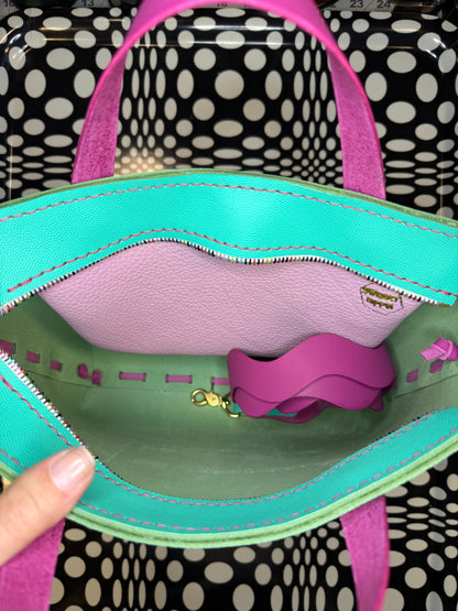 Johnny Two Bison Small – Hand Sewn Bison Leather Bag