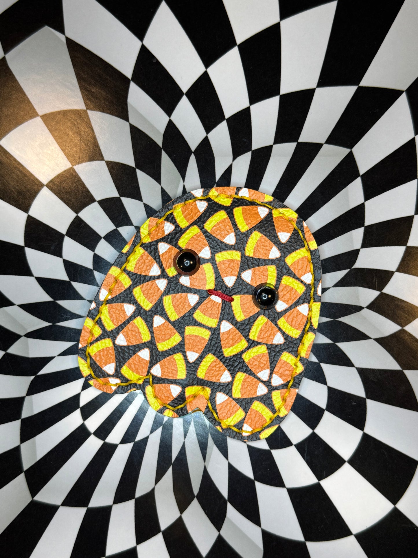 Breit-eyes Ghosts! Hand sewn leather novelty ghost babies!