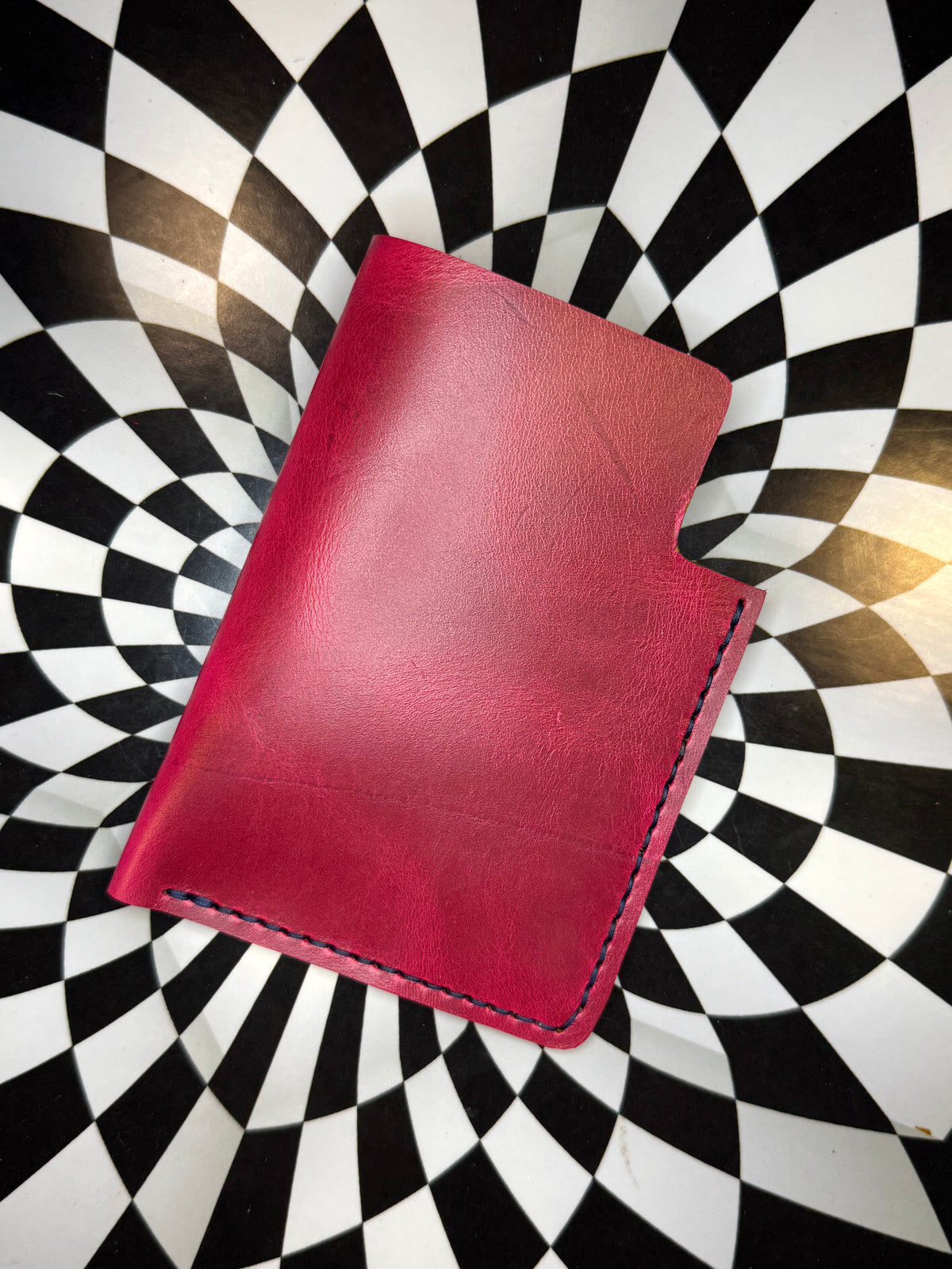 Passport sleeve! Hand sewn leather passport cover/slip!