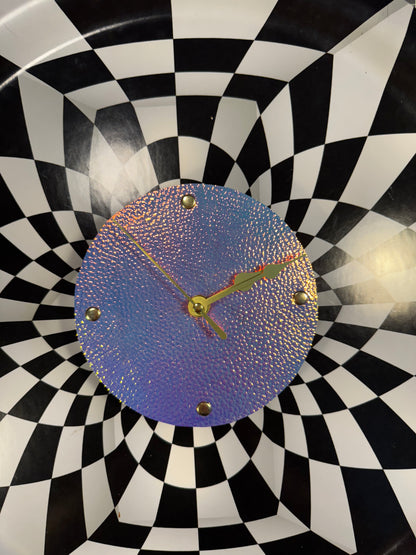 Leather wall clocks!