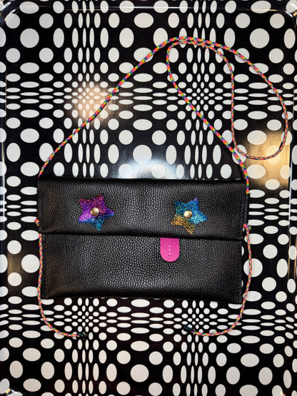DerpBot Convertible Leather Bag | Handmade Crossbody, Shoulder Bag & Fanny Pack hand sewn