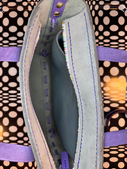 Johnny Two Bison Small – Hand Sewn Bison Leather Bag