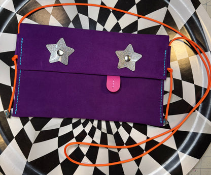 DerpBot Convertible Leather Bag | Handmade Crossbody, Shoulder Bag & Fanny Pack hand sewn