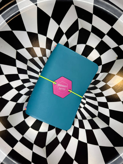 Handmade Leather Traveler’s Notebook Cover – Refillable Journal Cover