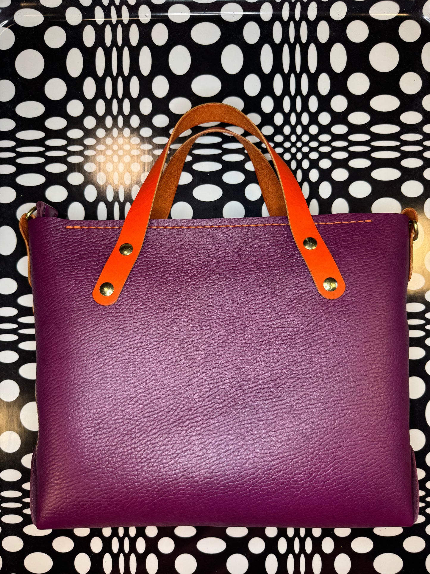 Johnny Two Bison Small – Hand Sewn Bison Leather Bag