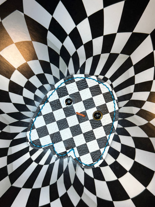 Breit-eyes Ghosts! Hand sewn leather novelty ghost babies!