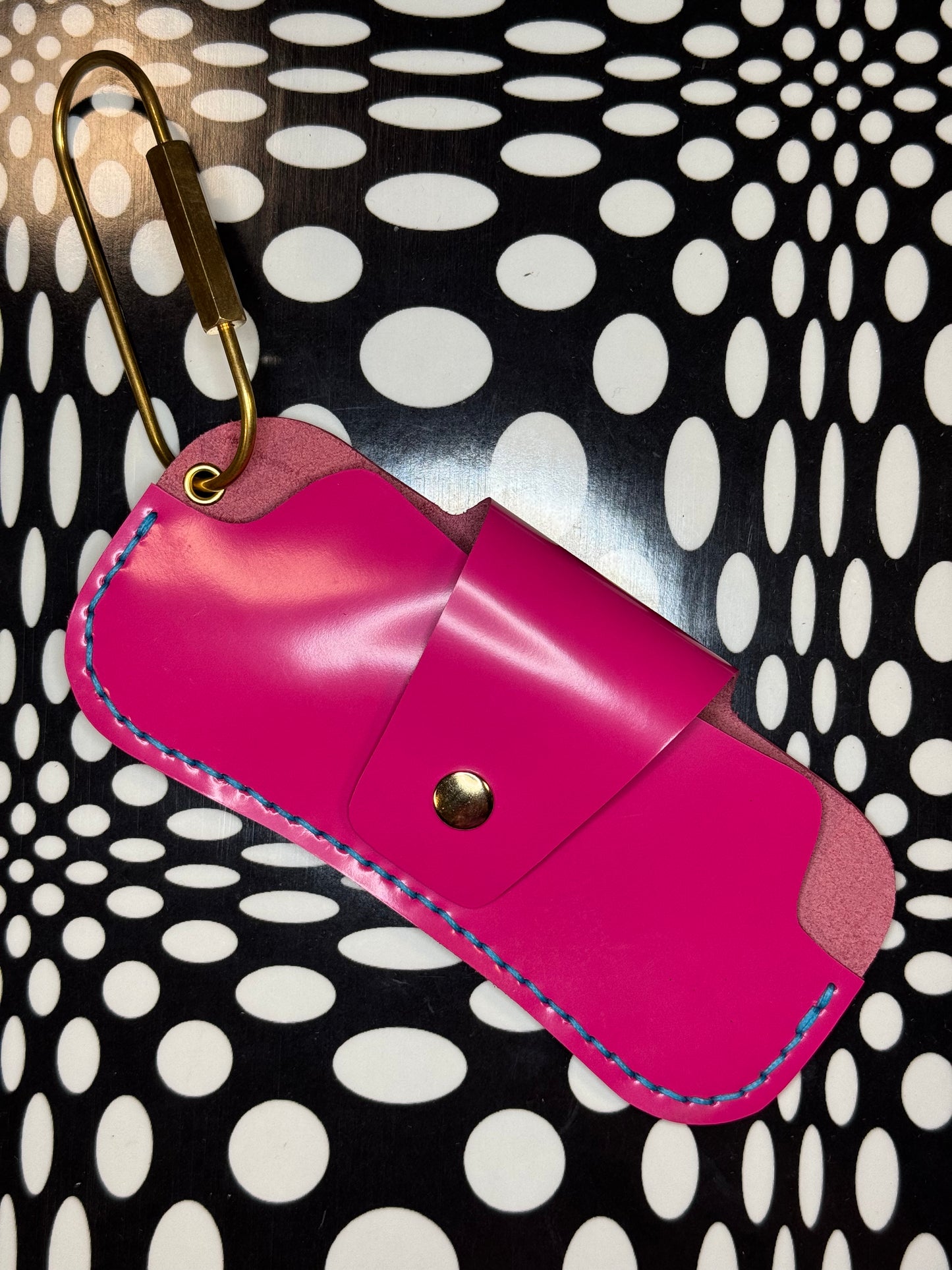 Glasses case! Hand sewn leather sunglasses holder!