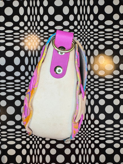 Wavy Saddle Bag – Hand Sewn Leather Crossbody Bag