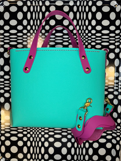 Johnny Two Bison Small – Hand Sewn Bison Leather Bag