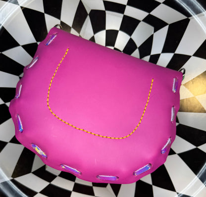 Sweet Bippy handmade leather crossbody bag