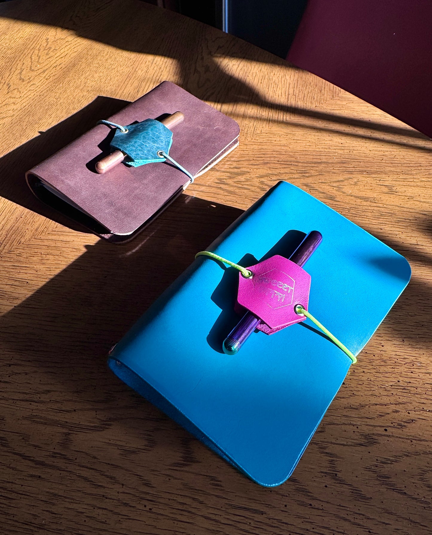 Handmade Leather Traveler’s Notebook Cover – Refillable Journal Cover