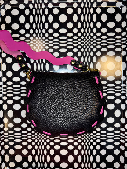 Sweet Bippy handmade leather crossbody bag