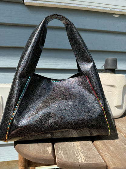 The Roxy top handle hand sewn leather bag!