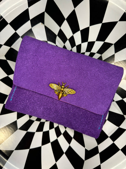 Bee Arthur Convertible Hand Sewn Leather bag - Handmade crossbody, belt bag, shoulder bag and clutch!