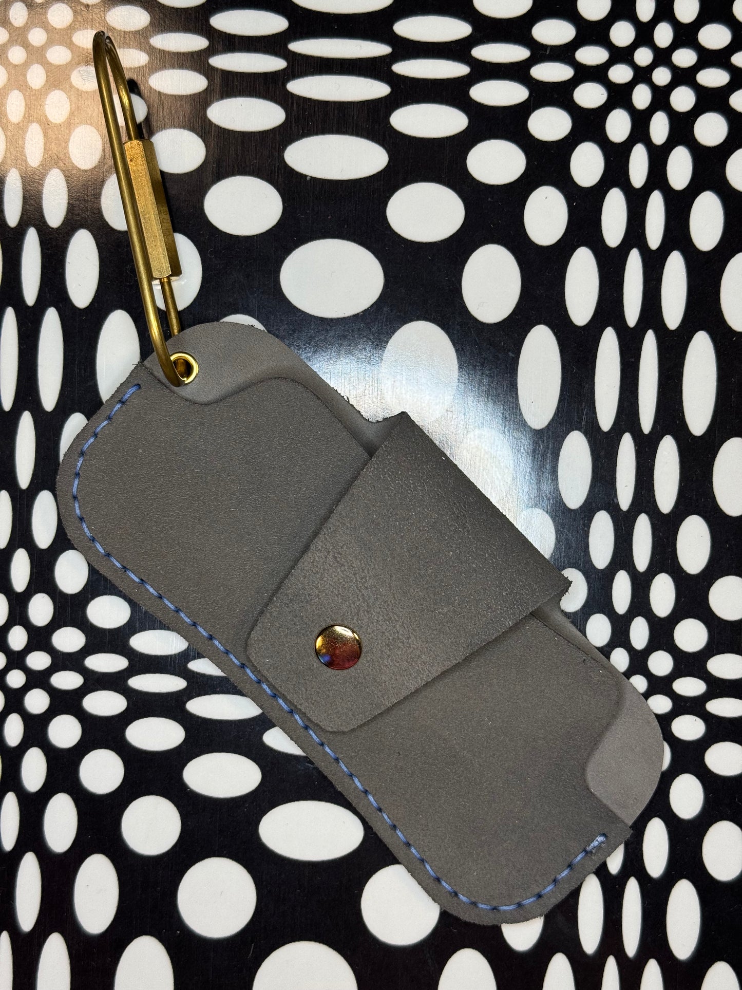 Glasses case! Hand sewn leather sunglasses holder!