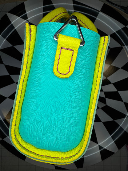 ZuZu top handle mini tote! Hand sewn leather purse