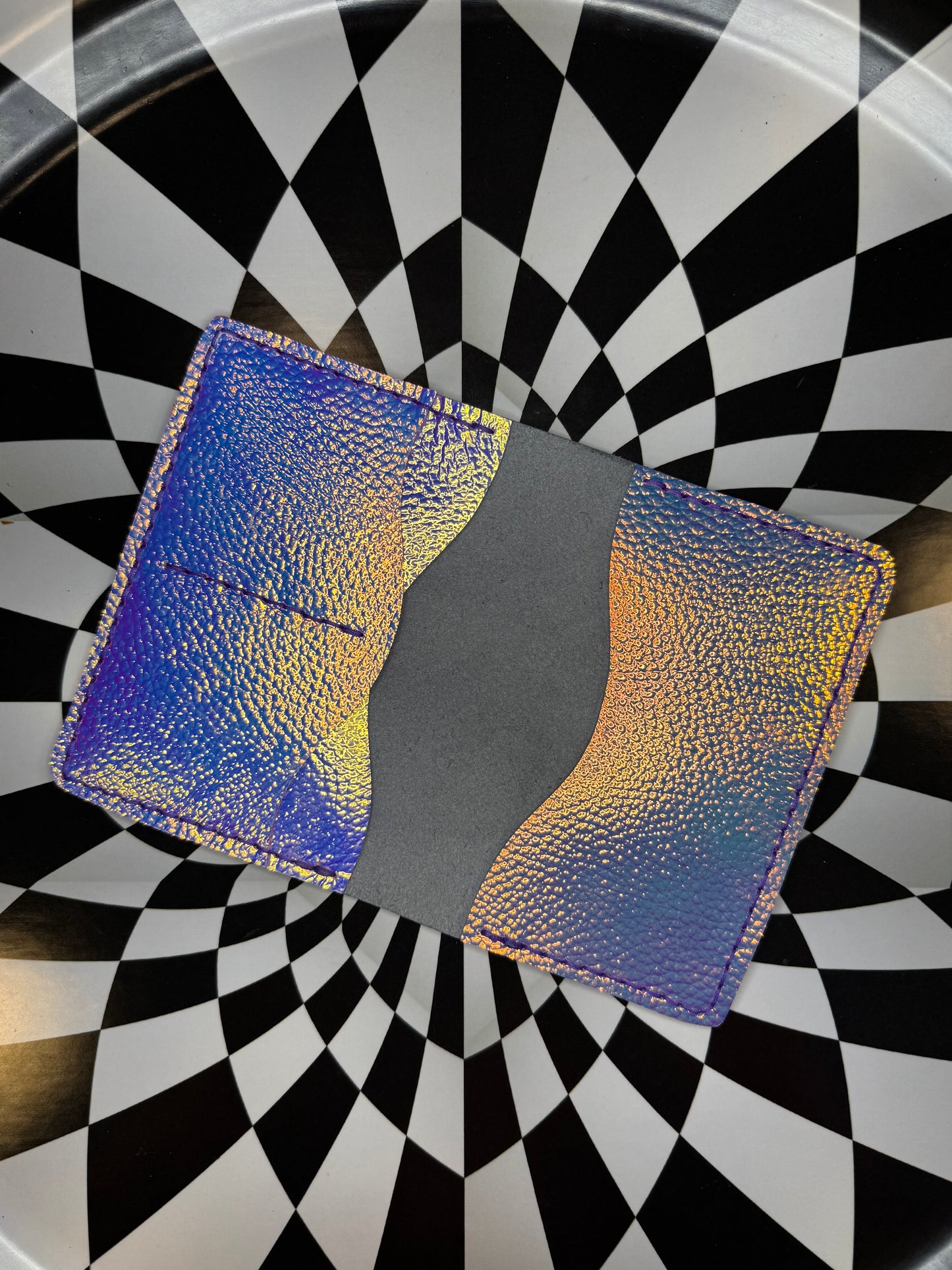 Passport holder/sleeve/cover Handmade bison hide buffalo leather.  Hand sewn unique gift for the traveler!