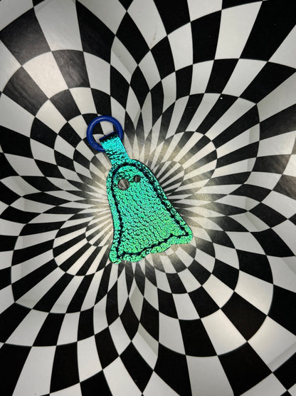 Ghost keychains! Glow in the dark spooky boys!