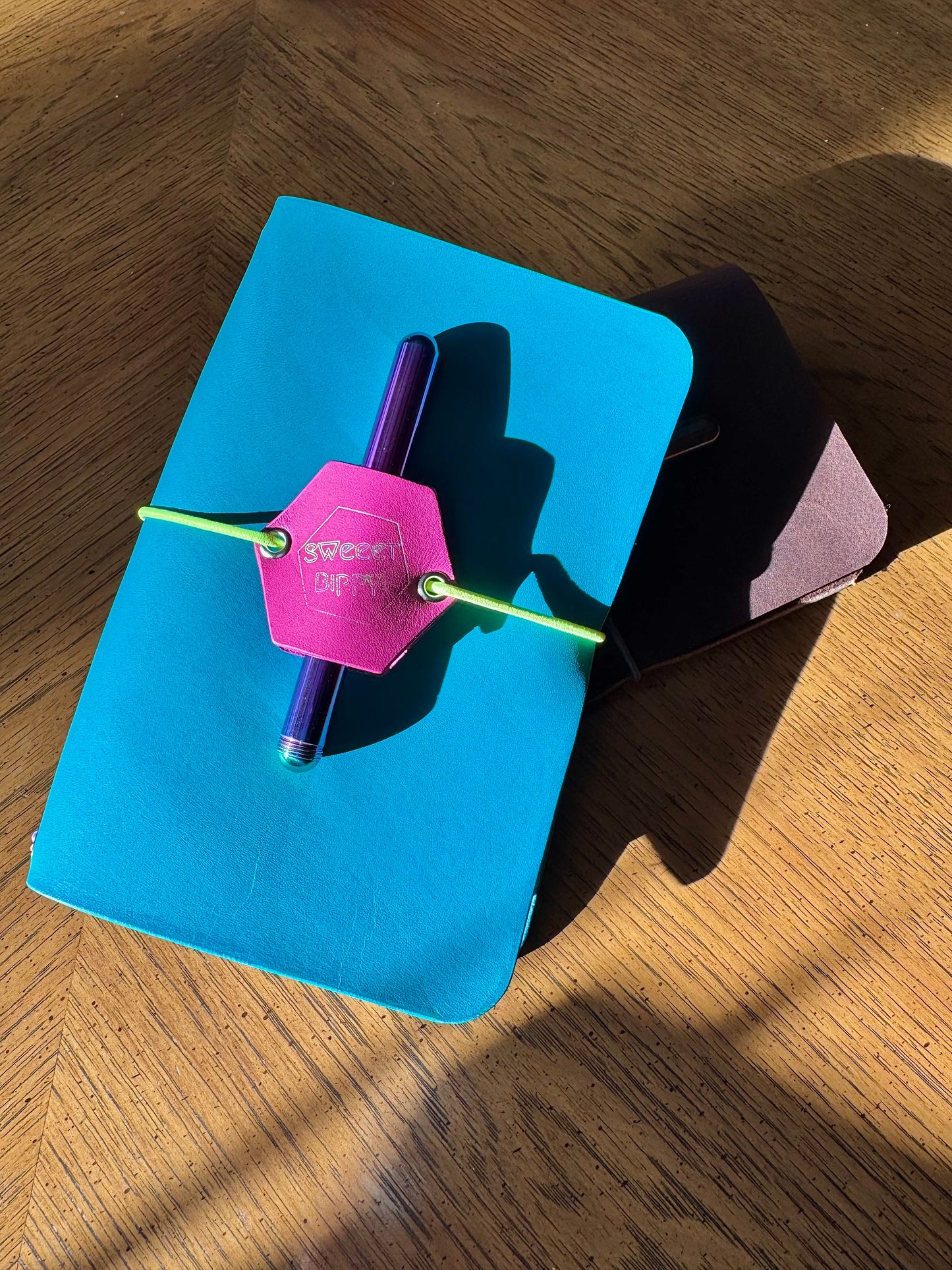 Handmade Leather Traveler’s Notebook Cover – Refillable Journal Cover