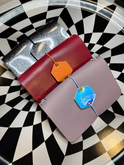 Handmade Leather Traveler’s Notebook Cover – Refillable Journal Cover Midori