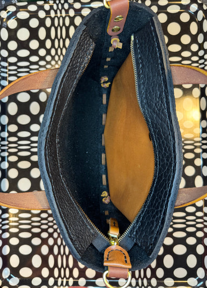 Johnny Two Bison Small – Hand Sewn Bison Leather Bag