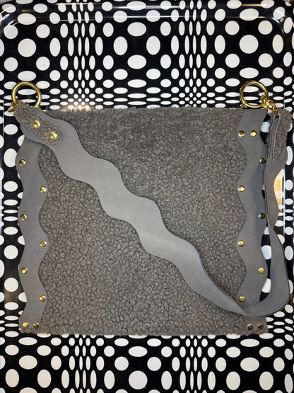 The Neen Leather Bag - Hand Sewn Leather everyday bag with wavy details