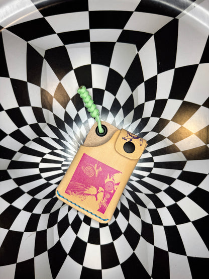 Front pocket wallet! Hand sewn leather paracord rugged card & cash case! Slim minimalist