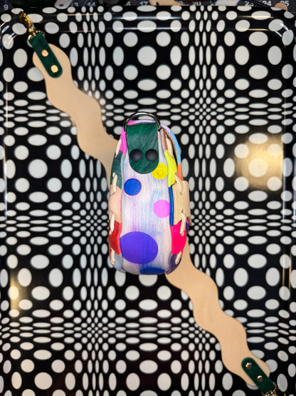 Wavy Saddle Bag – Hand Sewn Leather Crossbody Bag