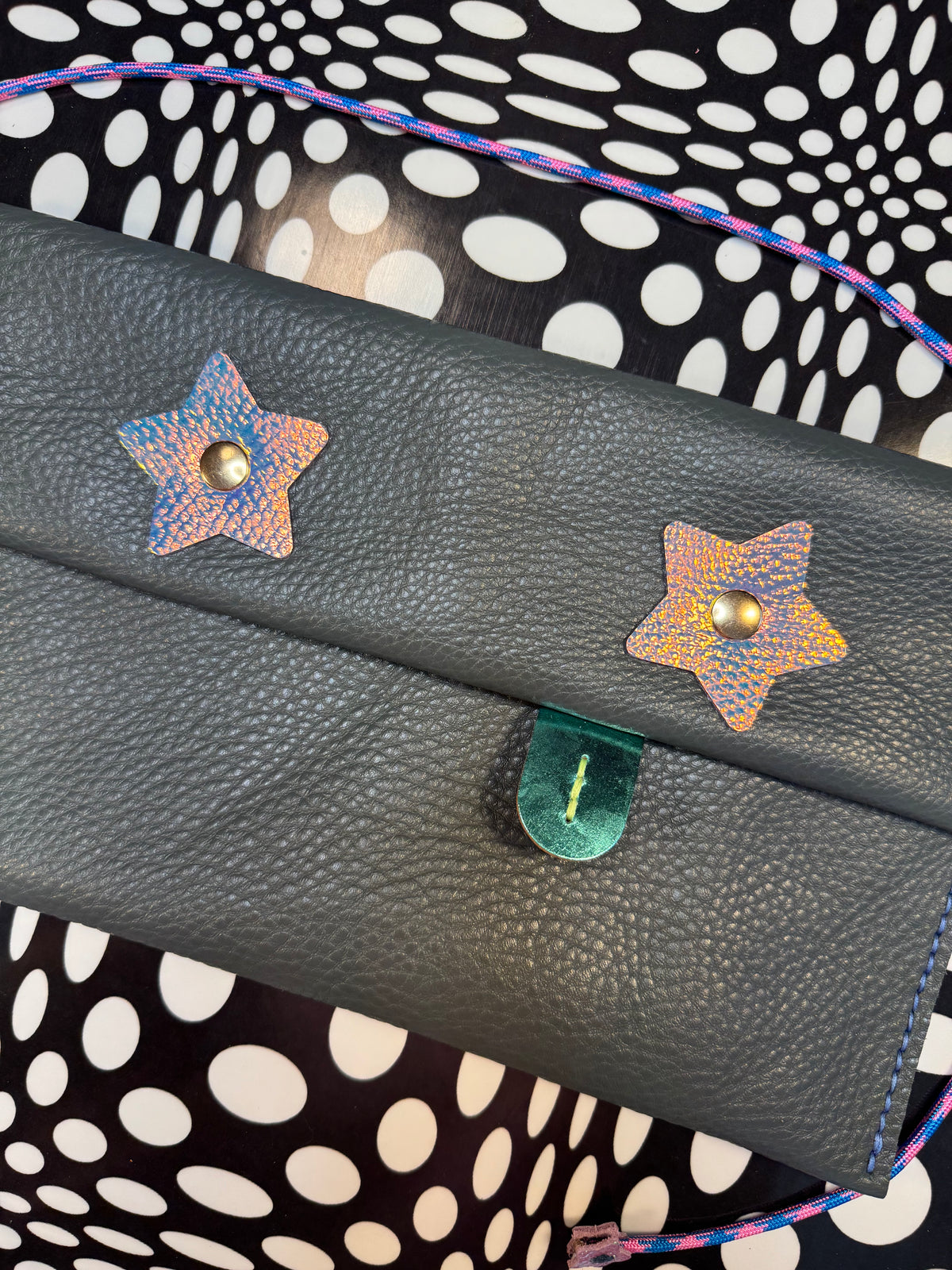 DerpBot Convertible Leather Bag | Handmade Crossbody, Shoulder Bag & Fanny Pack hand sewn