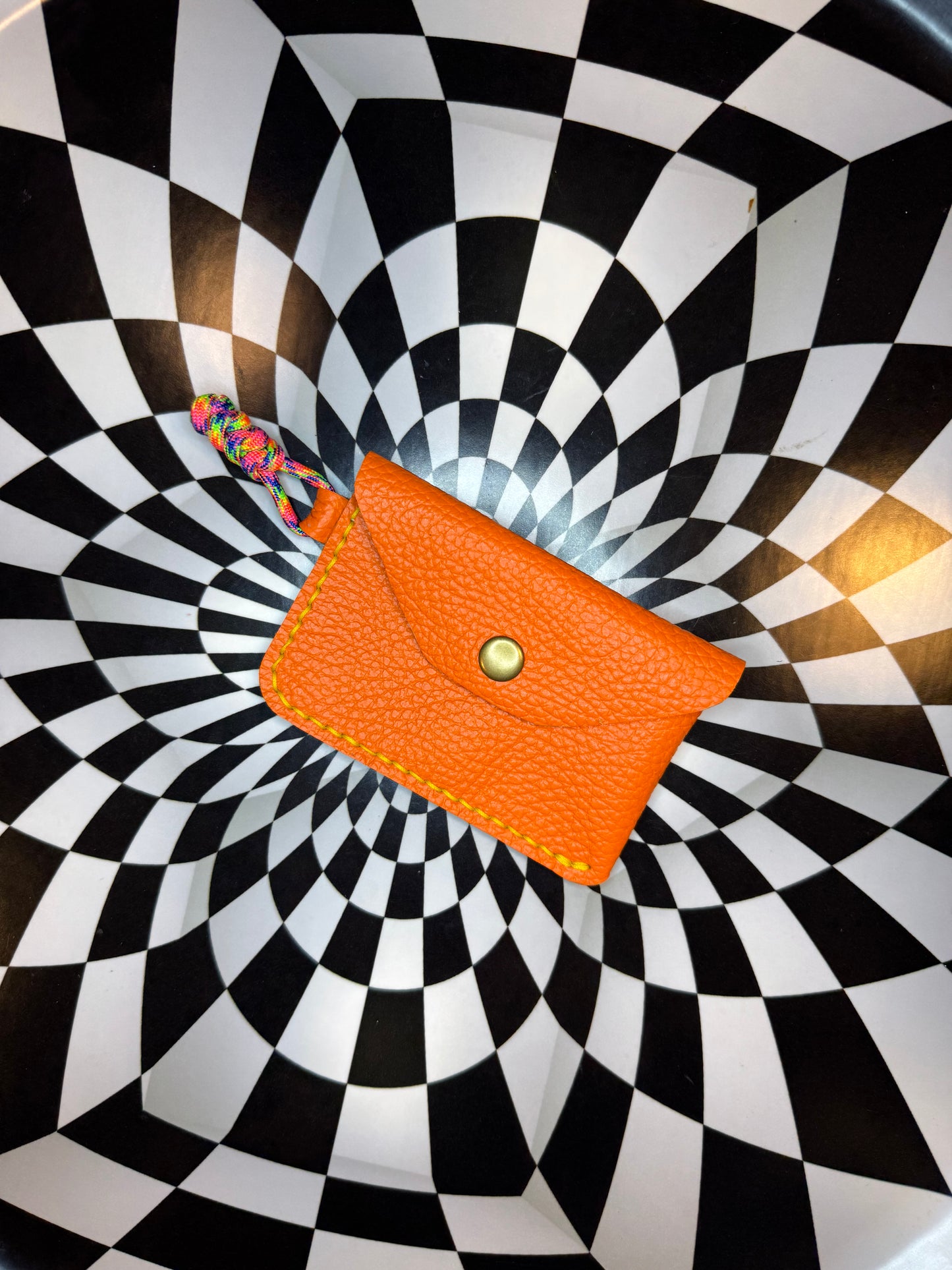 NEW Lilia slim paracord card case/ unisex wallet! Minimalist front pocket wallet EDC