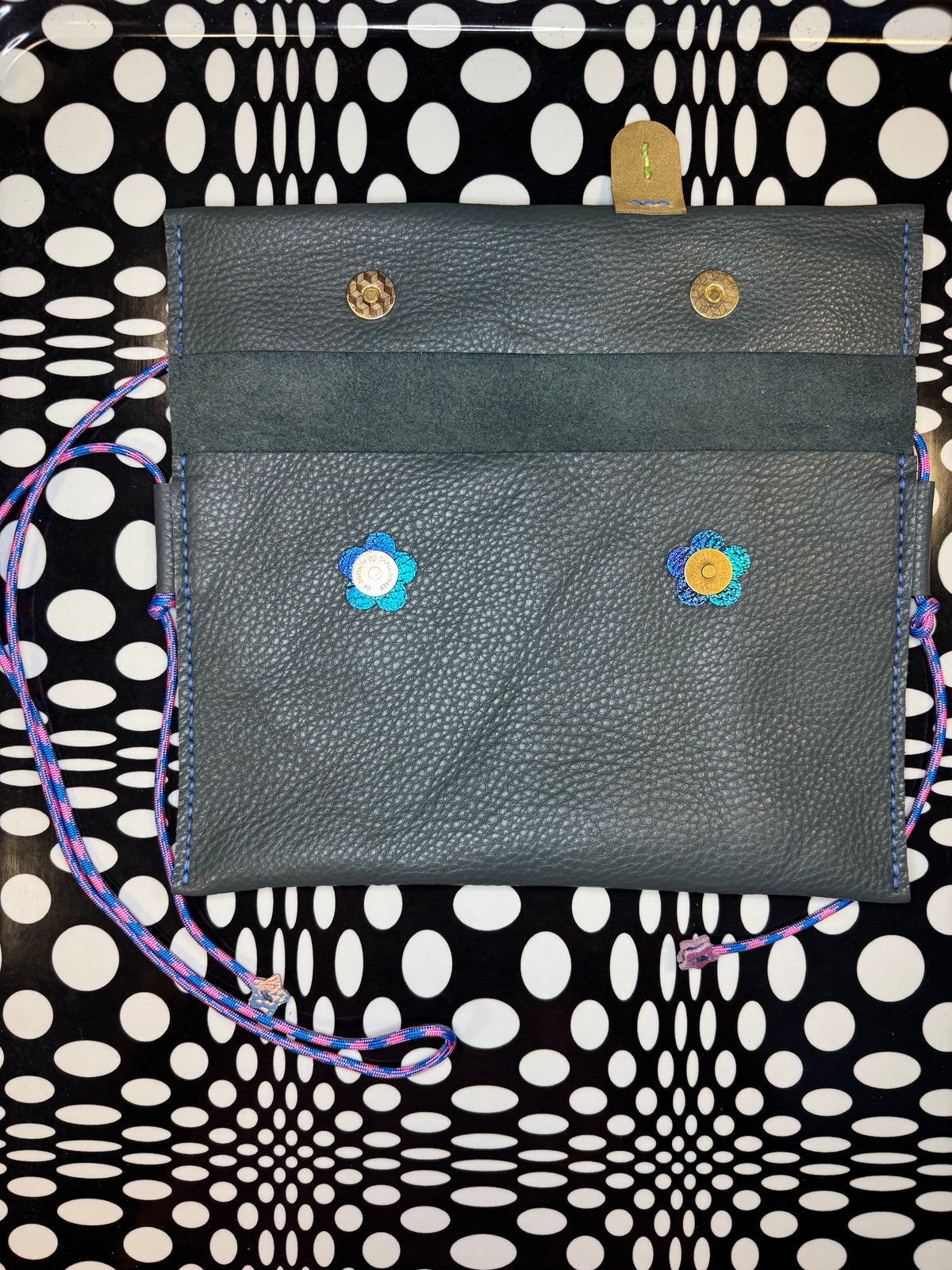 DerpBot Convertible Leather Bag | Handmade Crossbody, Shoulder Bag & Fanny Pack hand sewn