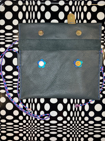 DerpBot Convertible Leather Bag | Handmade Crossbody, Shoulder Bag & Fanny Pack hand sewn