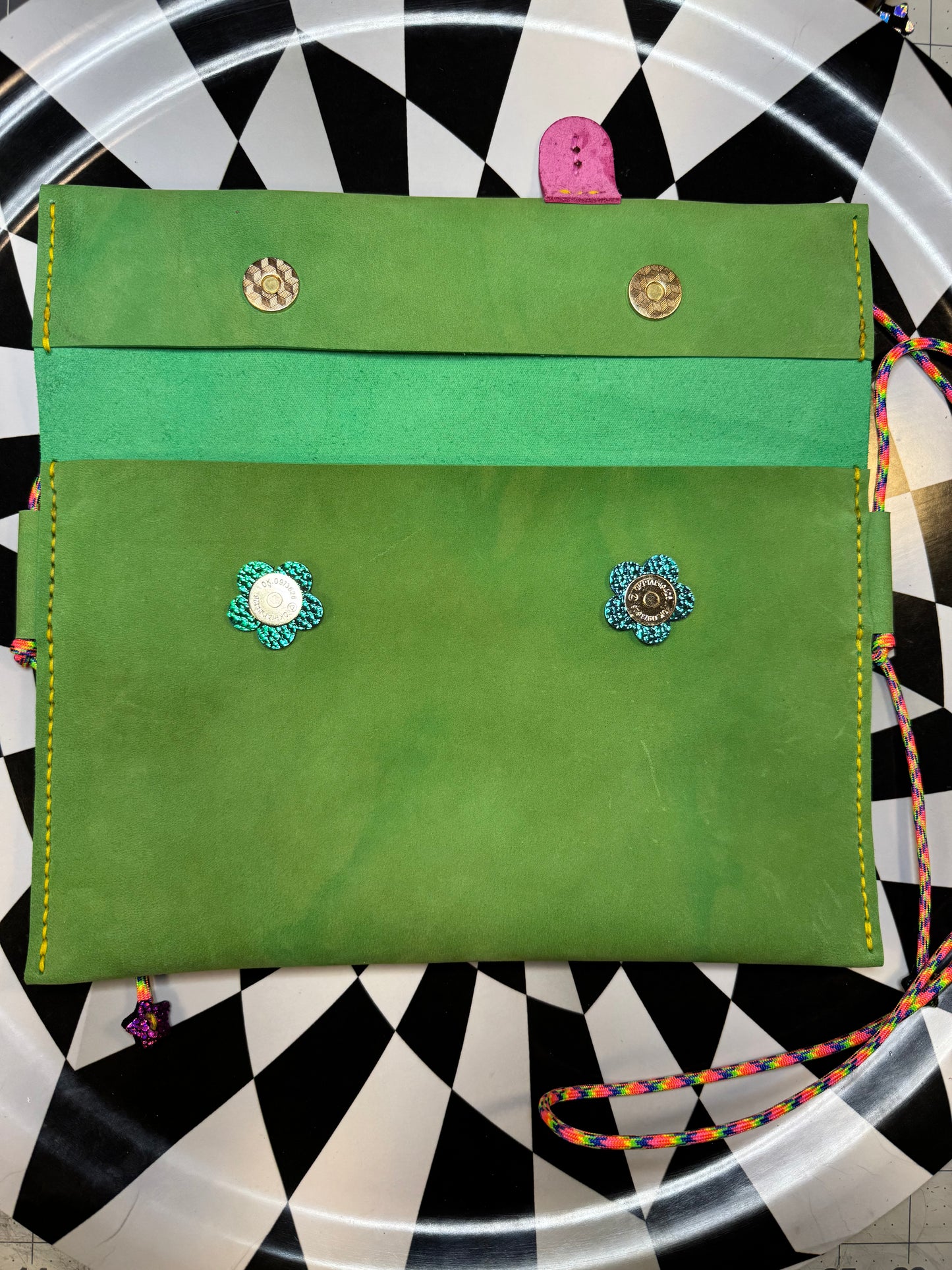 DerpBot Convertible Leather Bag | Handmade Crossbody, Shoulder Bag & Fanny Pack hand sewn