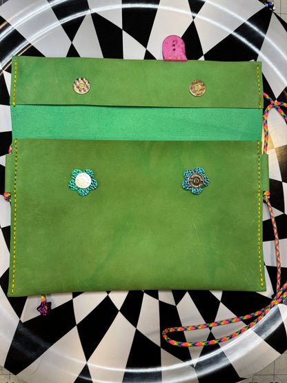 DerpBot Convertible Leather Bag | Handmade Crossbody, Shoulder Bag & Fanny Pack hand sewn