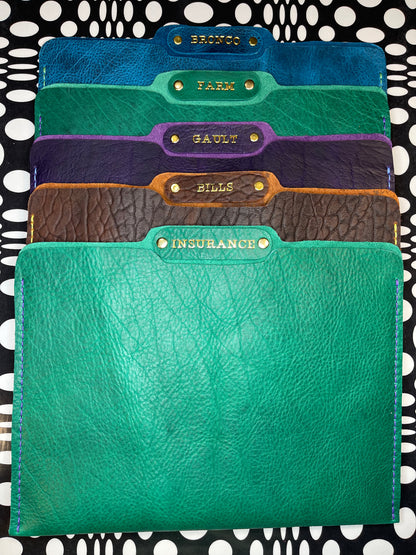 Upper Management leather file folder / portfolio!